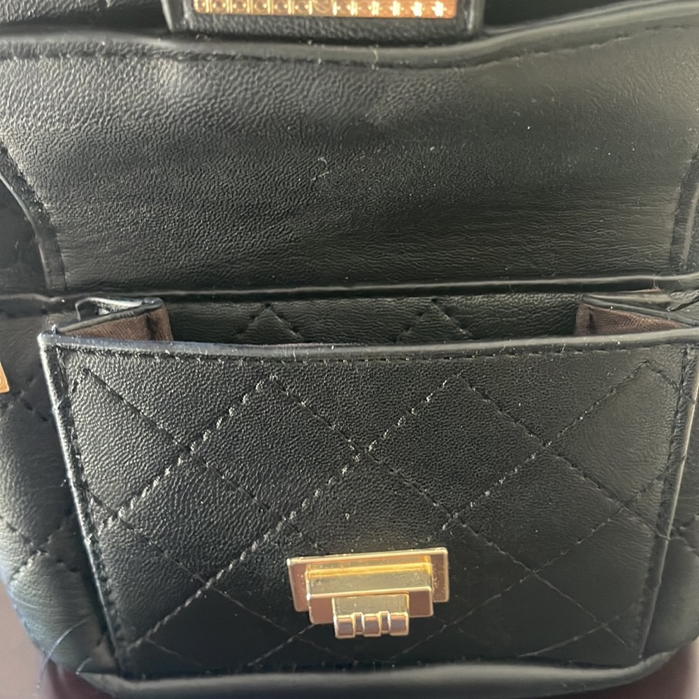 Black Mini Backpack - image 5